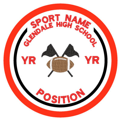 GLENDALE LEAGUE LOGO PATCH Thumbnail