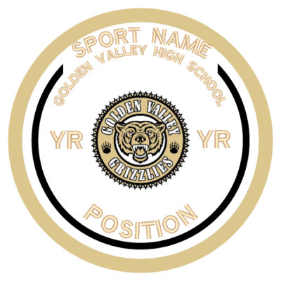GOLDEN VALLEY/SANTA CLARITA LEAGUE LOGO PATCH Thumbnail