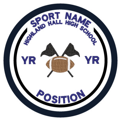 HIGHLAND HALL ALL SPORTS PATCH Thumbnail