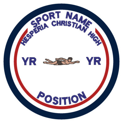 HESPERIA CHRISTIAN ALL SPORTS PATCH Thumbnail
