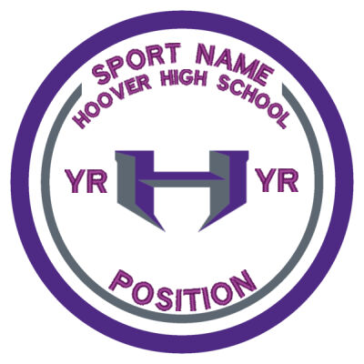 HOOVER LEAGUE LOGO PATCH Thumbnail