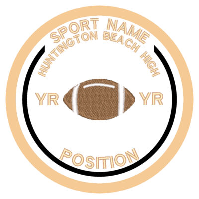 HUNTINGTON BEACH ALL SPORTS PATCH Thumbnail