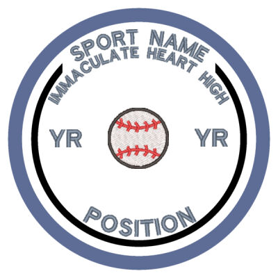 IMMACULATE HEART ALL SPORTS PATCH Thumbnail