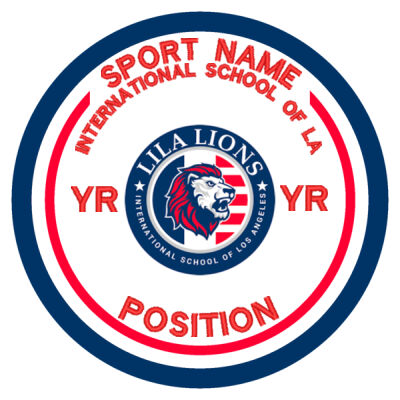 INTERNATIONAL SCHOOL OF LOS ANGELES LEAGUE LOGO PATCH Thumbnail