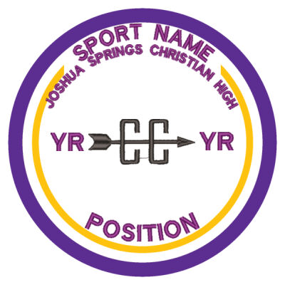 JOSHUA SPRINGS CHRISTIAN ALL SPORTS PATCH Thumbnail