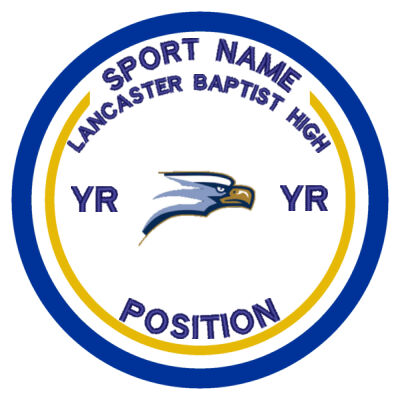 LANCASTER BAPTIST LEAGUE LOGO PATCH Thumbnail