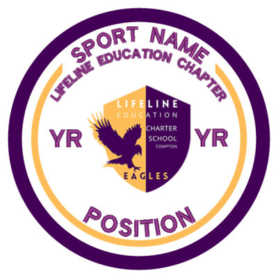 LIFELINE EDUCATION CHAPTER LEAGUE LOGO PATCH Thumbnail