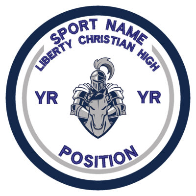 LIBERTY CHRISTIAN LEAGUE LOGO PATCH Thumbnail