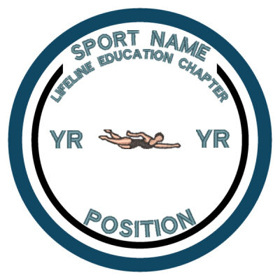 LIFELINE EDUCATION CHAPTER ALL SPORTS PATCH Thumbnail