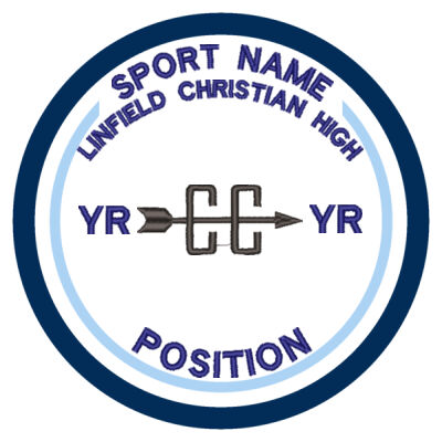 LINFIELD CHRISTIAN ALL SPORTS PATCH Thumbnail