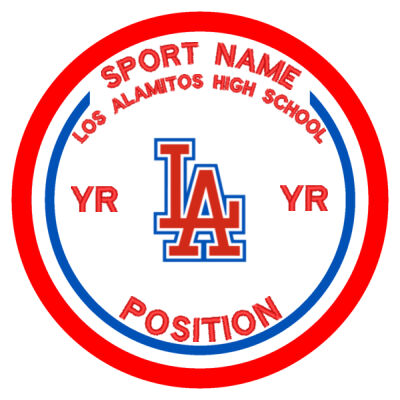 LOS ALMITOS LEAGUE LOGO PATCH Thumbnail