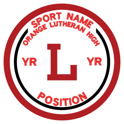 ORANGE LUTHERAN LEAGUE LOGO PATCH Thumbnail