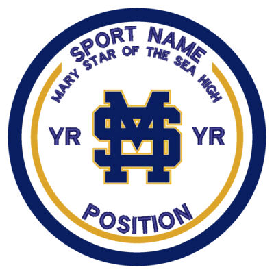 MARY STAR OF THE SEA LEAGUE LOGO PATCH Thumbnail