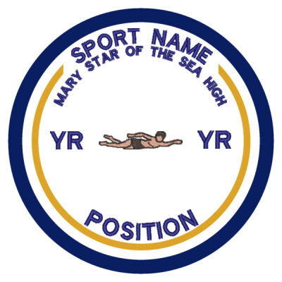 MARY STAR OF THE SEA ALL SPORTS PATCH Thumbnail