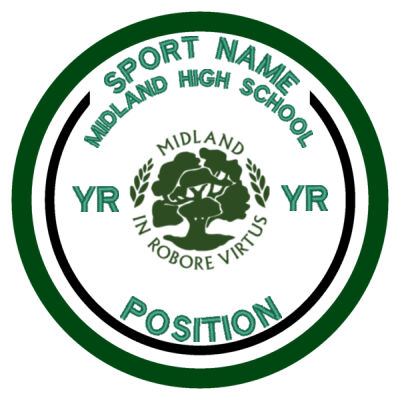 MIDLAND LEAGUE LOGO PATCH Thumbnail