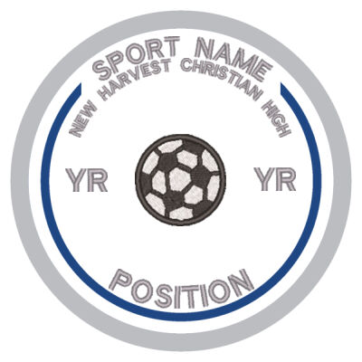 NEW HARVEST CHRISTIAN ALL SPORTS PATCH Thumbnail