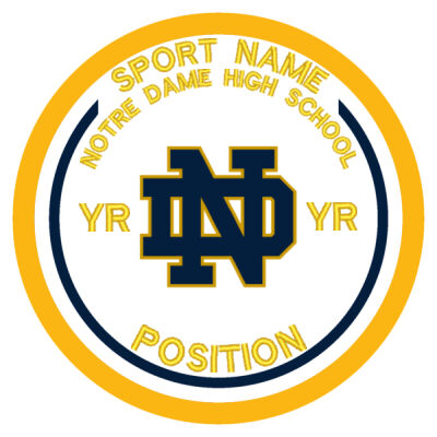 NOTRE DAME LEAGUE LOGO PATCH Thumbnail