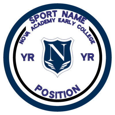 NOVA ACADEMY EARLY COLLEGE LEAGUE LOGO PATCH Thumbnail