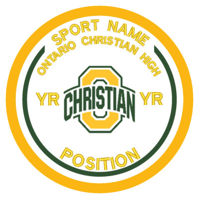 ONTARIO CHRISTIAN LEAGUE LOGO PATCH Thumbnail