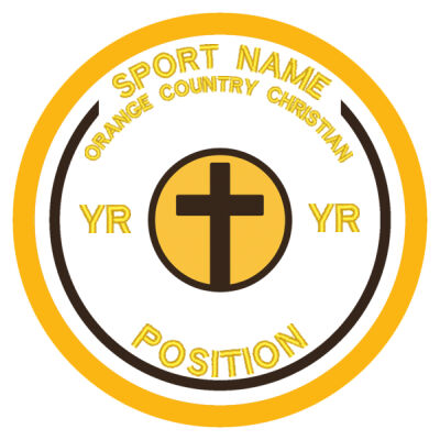 ORANGE COUNTRY CHRISTIAN LEAGUE LOGO PATCH Thumbnail