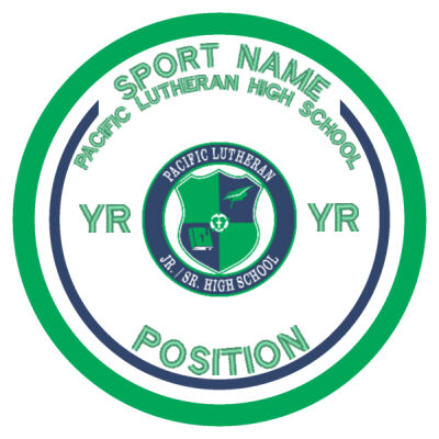 PACIFIC LUTHERAN LEAGUE LOGO PATCH Thumbnail