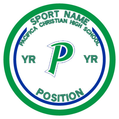 Pacifica Christian, Santa Monica LEAGUE LOGO PATCH Thumbnail