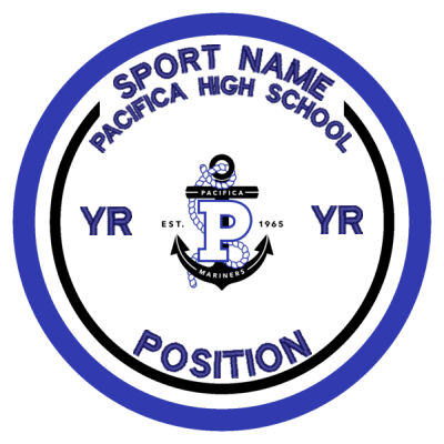 Pacifica, Garden Grove LEAGUE LOGO PATCH Thumbnail