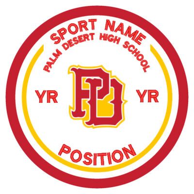 PALM DESERT LEAGUE LOGO PATCH Thumbnail