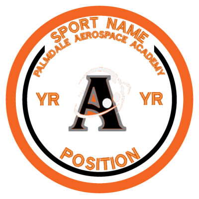 PALMDALE AEROSPACE ACADEMY LEAGUE LOGO PATCH Thumbnail