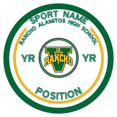 RANCHO ALAMITOS LEAGUE LOGO PATCH Thumbnail