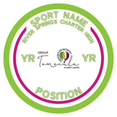 River Springs Charter, Temecula LEAGUE LOGO PATCH Thumbnail