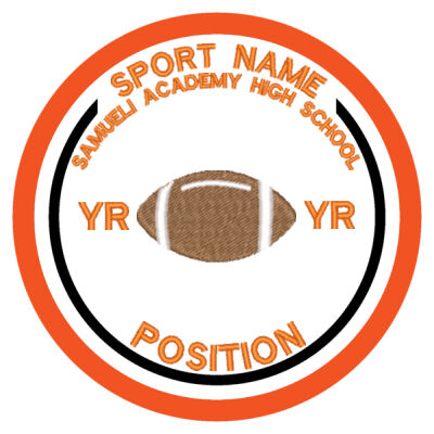 SAMUELI ACADEMY ALL SPORTS PATCH Thumbnail