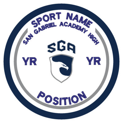 SAN GABRIEL ACADEMY LEAGUE LOGO PATCH Thumbnail