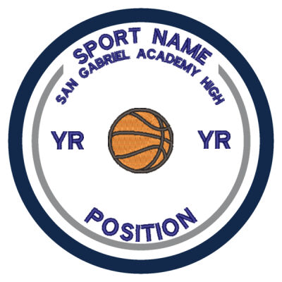 SAN GABRIEL ACADEMY ALL SPORTS PATCH Thumbnail