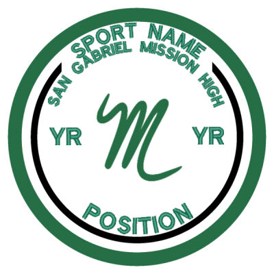 SAN GABRIEL MISSION LEAGUE LOGO PATCH Thumbnail