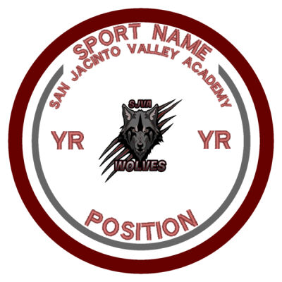 SAN JACINTO VALLEY ACADEMY LEAGUE LOGO PATCH Thumbnail