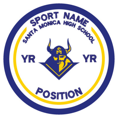 SANTA MONICA LEAGUE LOGO PATCH Thumbnail