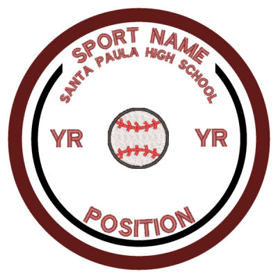 SANTA PAULA HIGH SCHOOL ALL SPORTS PATCH Thumbnail