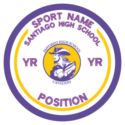 Santiago, Garden Grove LEAGUE LOGO PATCH Thumbnail