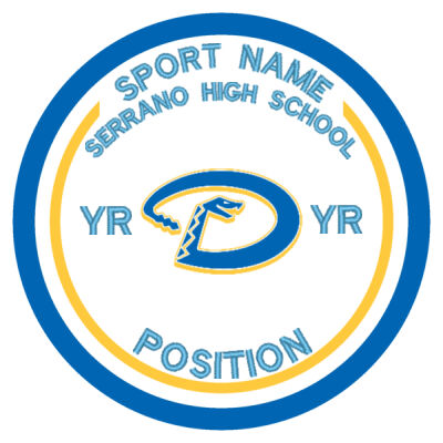 SERRANO LEAGUE LOGO PATCH Thumbnail