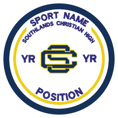 SOUTHLANDS CHRISTIAN LEAGUE LOGO PATCH Thumbnail