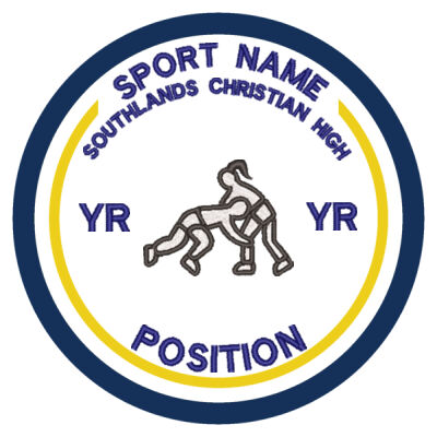 SOUTHLANDS CHRISTIAN ALL SPORTS PATCH Thumbnail