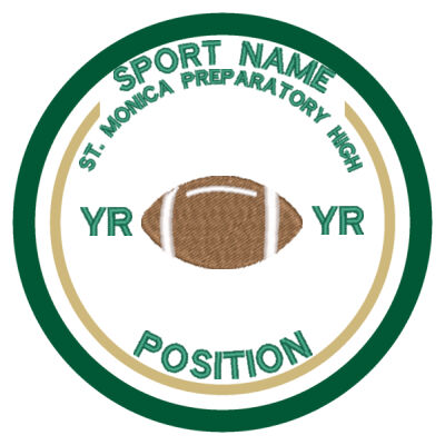 ST. MONICA PREPARATORY ALL SPORTS PATCH Thumbnail