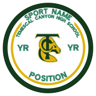 TEMESCAL CANYON LEAGUE LOGO PATCH Thumbnail