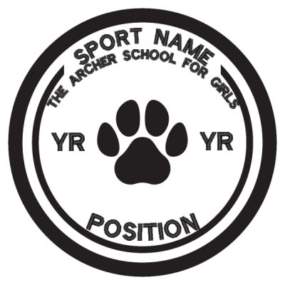 THE ARCHER SCHOOL FOR GIRLS LEAGUE LOGO PATCH Thumbnail