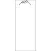 Tension Fabric Stand - 36" x 90" - Double Sided Thumbnail