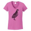 Ladies Heavy Cotton™ 100% Cotton V-Neck T-Shirt Thumbnail