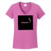 Ladies Heavy Cotton™ 100% Cotton V-Neck T-Shirt Thumbnail