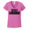 Ladies Heavy Cotton™ 100% Cotton V-Neck T-Shirt Thumbnail