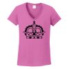 Ladies Heavy Cotton™ 100% Cotton V-Neck T-Shirt Thumbnail